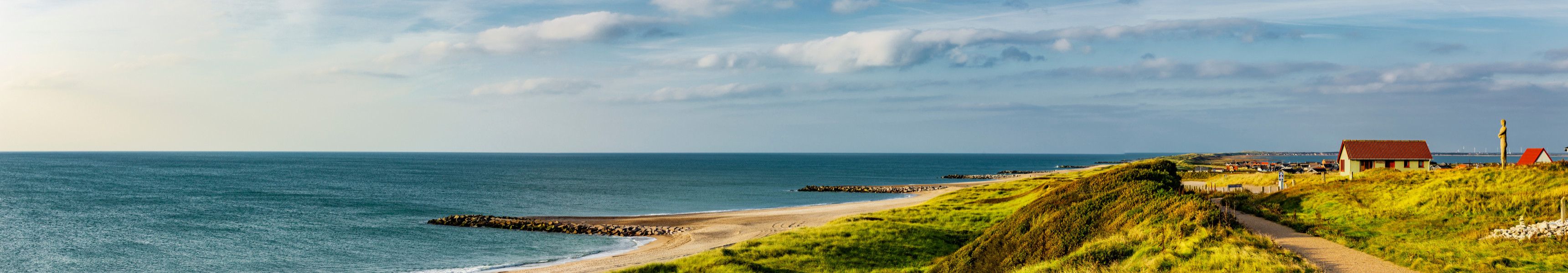 K&uuml;stenlandschaft bei Ferring, D&auml;nemark 