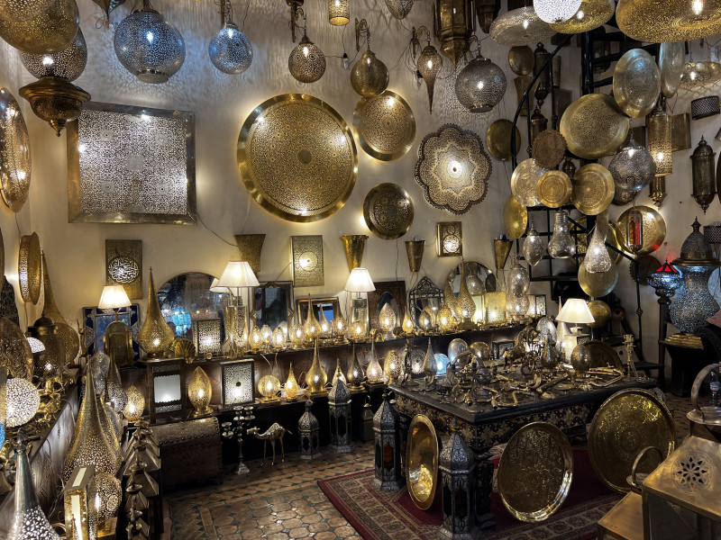 Souks in Marrakesch